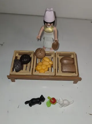 Lote 7. Panadera playmobil