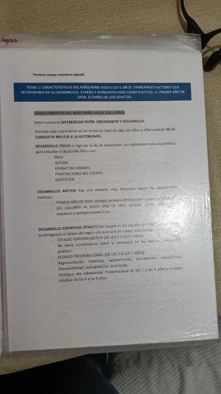 Oposiciones educación infantil