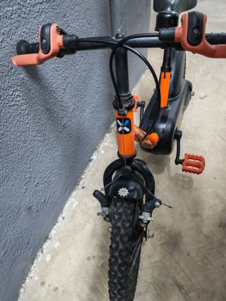 Bicicleta Btwin 500 Robot 14 Naranja