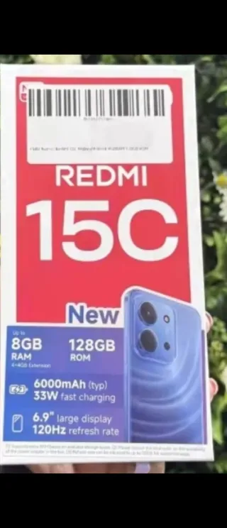 Xiaomi Redmi 15C 128GB Azul