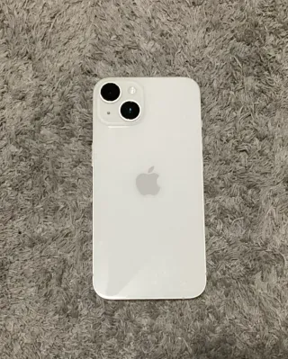 iPhone 14 Blanco con Caja y Papeles.