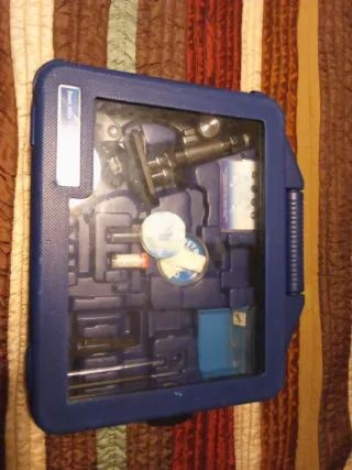 Microscopio Zoom 100x con maletín