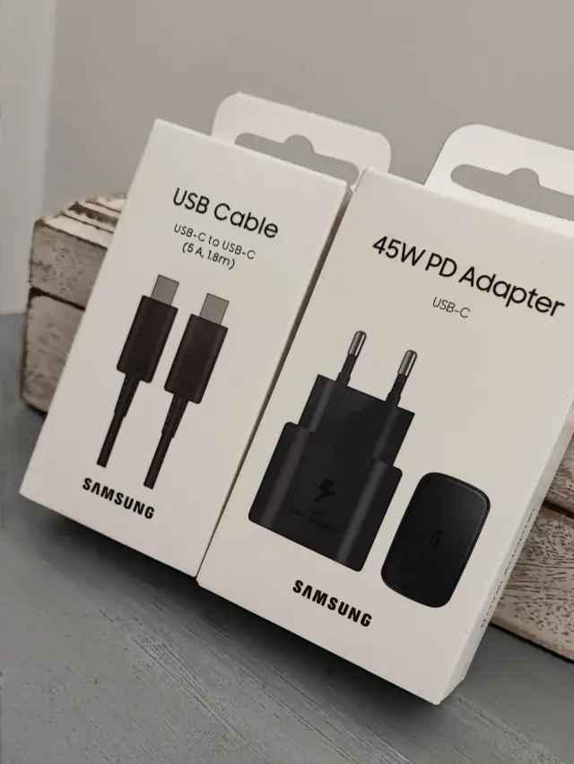 PACK CARGADOR 45W USBC+CABLE 5A USBC (1.8 mtr)