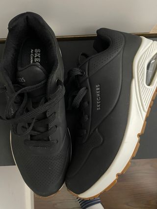 Botas Tacón Alto Piel Vuelta Negras