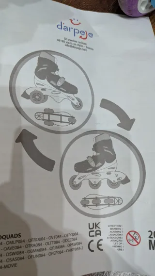 Patines en línea Patrulla Canina Talla 27-30