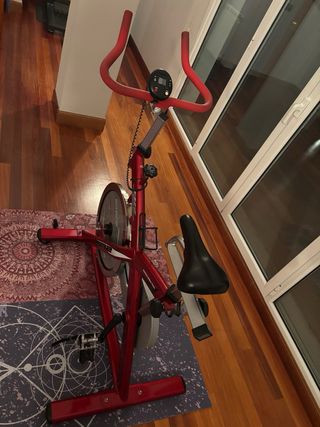 Bicicleta Estática BH Roja