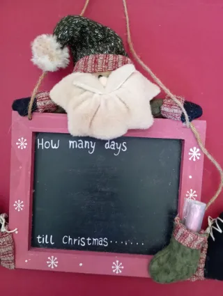 Decorazione Natale Conto Giorni