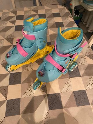 Patines infantiles Peppa Pig talla 27-30