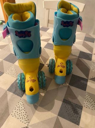 Patines infantiles Peppa Pig talla 27-30