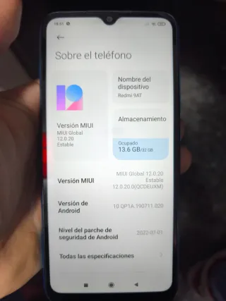 Xiaomi Redmi 9AT Móvil