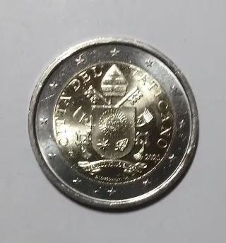 Moneta 2 Euro Vaticano 2025