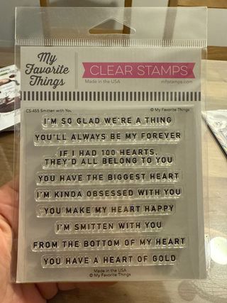 Sellos My Favorite Things Smitten with You