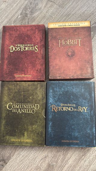 Colección El Señor de los Anillos y Hobbit DVD