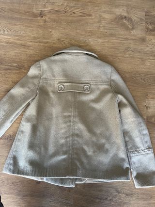 Chaqueta corta Green Coast beige talla M.