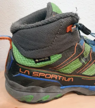 Scarpe trekking bambino verdi