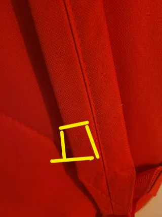 Zaino Hello Kitty rosso con ciliegie