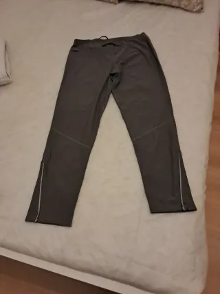 Pantalones Nike Malla T-L Gris