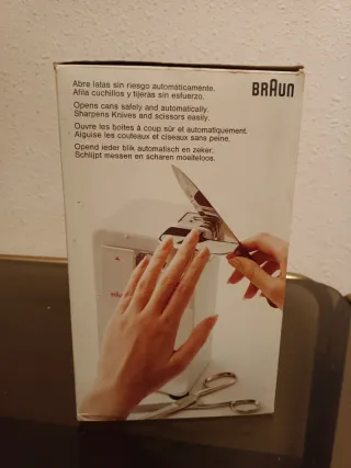 Abrelatas Eléctrico Braun Abrematic Vintage