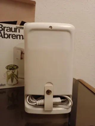 Abrelatas Eléctrico Braun Abrematic Vintage