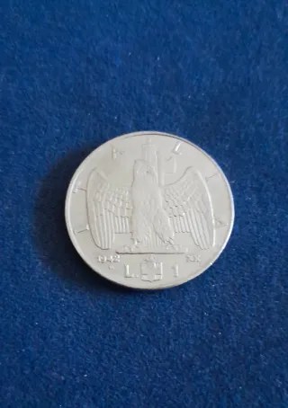 Lira Italiana 1942 V. Emanuele III - Ottimo Conio