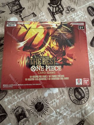 One Piece The Best Vol.2 PRB-02 Sigillato Inglese