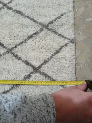 Alfombra H&M Diseño Geométrico.