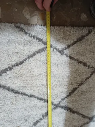 Alfombra H&M Diseño Geométrico.