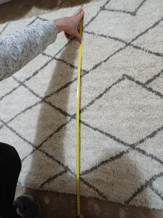 Alfombra H&M Diseño Geométrico.