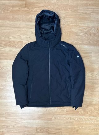 Chaqueta Montbell Plumas Negro Down Jacket.