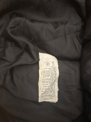 Chaqueta Montbell Plumas Negro Down Jacket.