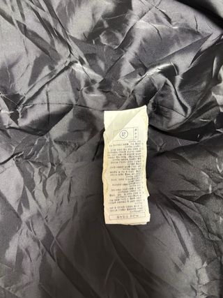 Chaqueta Montbell Plumas Negro Down Jacket.