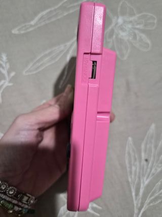 Nintendo Game Boy Pocket Rosa completa