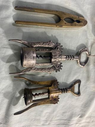Set 3 apribottiglie e cavatappi