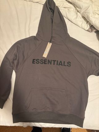 Sudadera Essentials Fear of God Gris Talla M