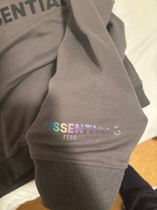 Sudadera Essentials Fear of God Gris Talla M