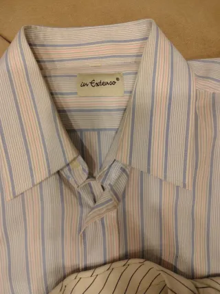 Camisas de rayas hombre