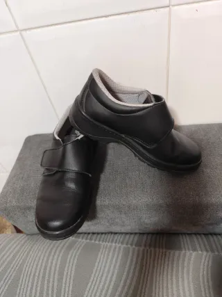 Zapatos niño velcro negros