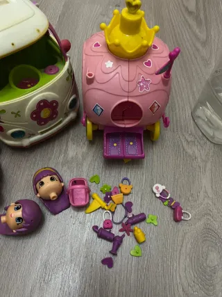 Lote Pinypon: Furgoneta, Moto y Figuras