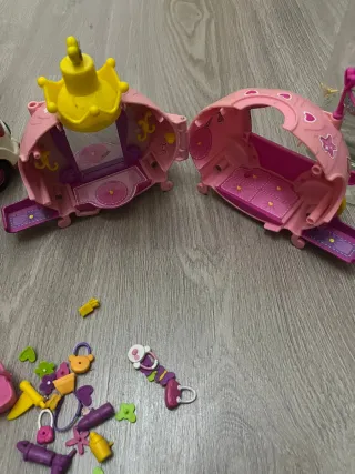 Lote Pinypon: Furgoneta, Moto y Figuras