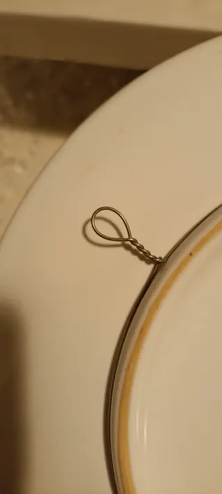 Coppia Piatti Ceramica Faenza Decorati Blu