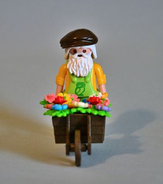 Playmobil Jardinero Lechuza con Flores