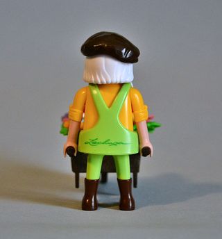 Playmobil Jardinero Lechuza con Flores