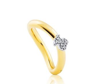 Anillo Tous Oro Diamantes CON CERTIFICADO