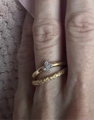 Anillo Tous Oro Diamantes CON CERTIFICADO