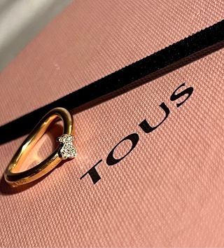 Anillo Tous Oro Diamantes CON CERTIFICADO