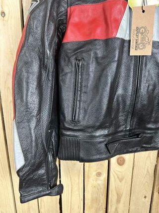 CHAQUETA T-S DE MOTO GARIBALDI NEGRA 2