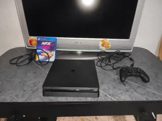 Ps4 Slim 850gb + TV + Mando Naco+ televisión grand