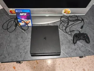 Ps4 Slim 850gb + TV + Mando Naco+ televisión grand