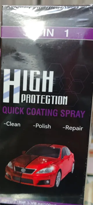 Spray Coche 3 en 1 Abrillantador Nano Coating