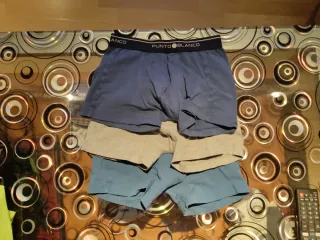 Pack 3 calzoncillos Punto Blanco Talla 10  niño